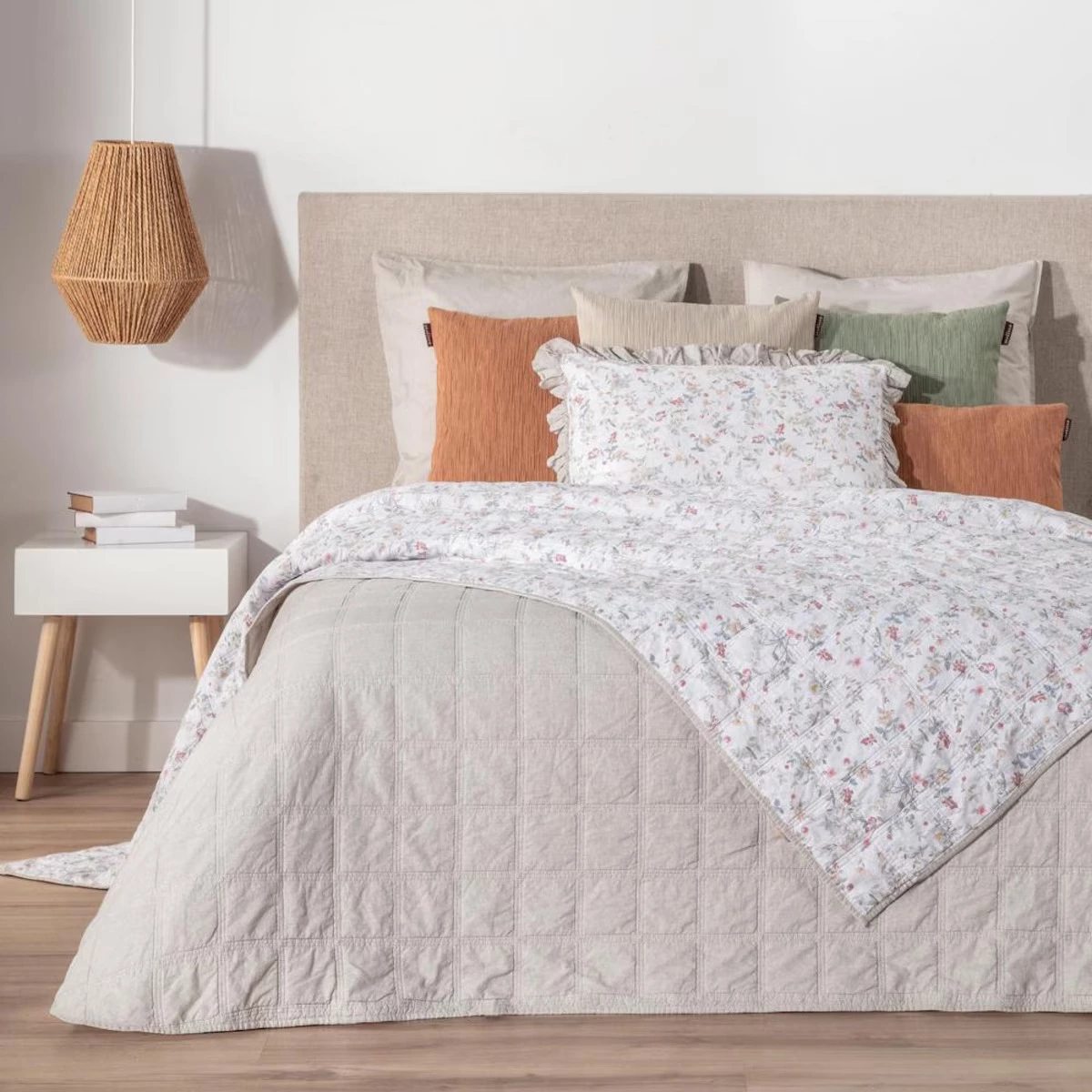 Manterol - Colcha reversible bouti Coquette Wash Manterol.