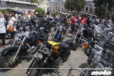 Las Harley-Davidson invaden Gibraltar