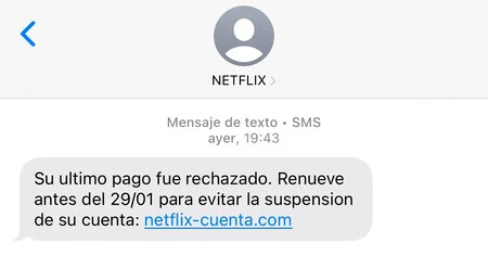 Un ejemplo de ID Spoofing: intento de estafa aprovechando el número real de Netflix