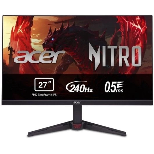 Monitor Acer Gaming Nitro VG270W3 27" FullHD 240Hz IPS 0,5ms FreeSync Premium Altavoces