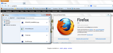 Firefox 20 disponible con nuevo gestor de descargas y mejoras en la navegación privada