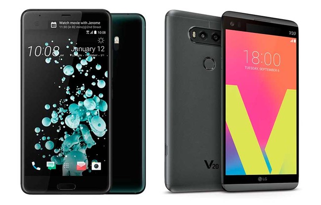 Htc U Ultra Vs Lg V20