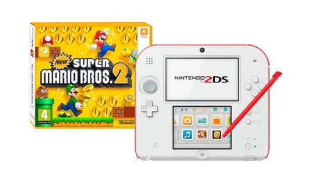En PcComponentes nos adelantan el Black Friday con la Nintendo 2DS con New Super Mario 2 por 85,29 euros