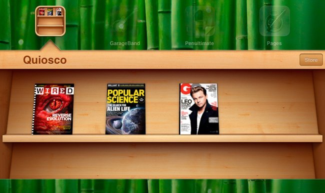 Newsstand Quiosco iOS 5
