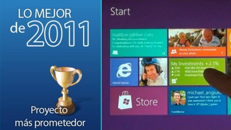 Proyecto más prometedor de 2011: Windows 8