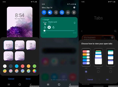 One UI 3.0 のスクリーンショット。サムモバイルのスクリーンショット