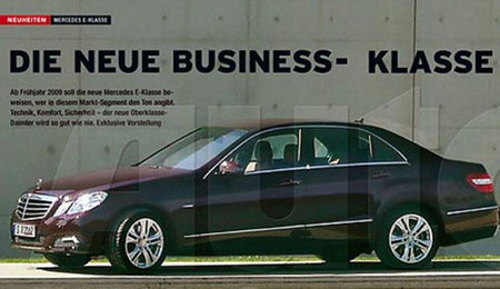 Posible imagen filtrada del nuevo Mercedes-Benz Clase E