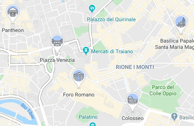 Roma Google Maps