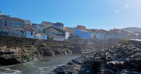 Pueblo Pesquero Bonito Galicia Desconocido
