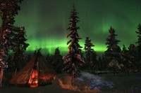 Suecia lleva las auroras boreales de paseo por Europa