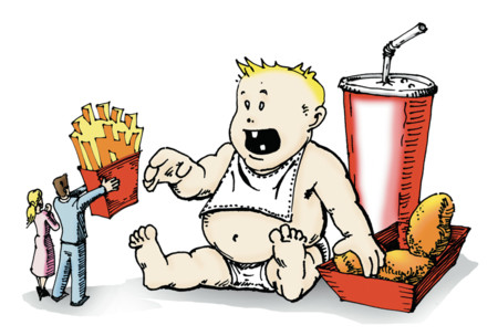 La tendencia a ser obeso se podría transmitir de padre a hijos a través del esperma