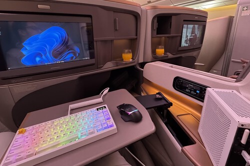 Se llevó todo su PC gaming en un viaje de avión, pero por despistado se olvidó de lo más importante, no tenía Steam instalado 