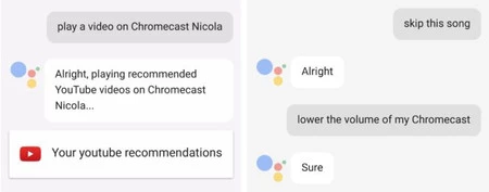 Chromecast アシスタント
