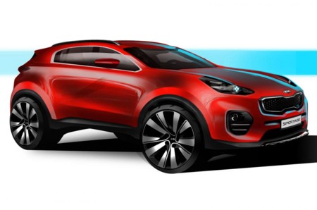 La nueva generación del KIA Sportage se presentará en septiembre, y se verá (más o menos) así