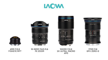 Laowa presenta cuatro objetivos nuevos para atacar todos los mercados