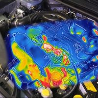 ¿Qué pasa al arrancar en frío un motor? Esta cámara térmica te enseña lo que tus ojos no ven