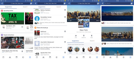 Facebook también quiere ser tu guía local ofreciendo sugerencias de eventos y lugares que visitar