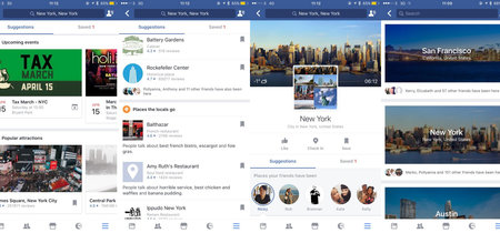 Facebook también quiere ser tu guía local ofreciendo sugerencias de eventos y lugares que visitar