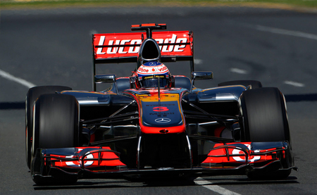 Jenson Button gana el Gran Premio de Australia sin oposición