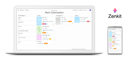 Zenkit, una app de productividad para gestionar proyectos usando Kanban que se planta como el mejor rival de Trello