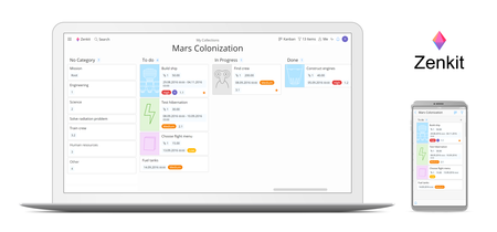 Zenkit, una app de productividad para gestionar proyectos usando Kanban que se planta como el mejor rival de Trello