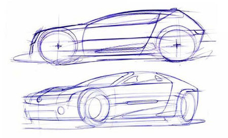 Jeff Teague AMC Gremlin sketch