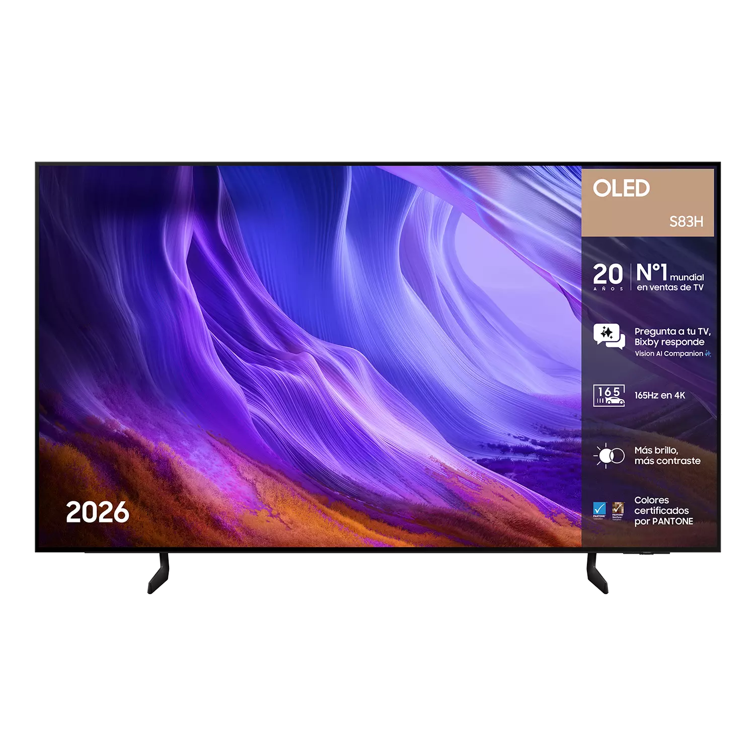 TV 55" OLED S83H 4K Samsung Vision AI Smart TV (2026) - Graphite, Graphite