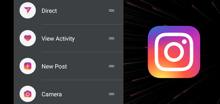 Instagram ya está probando los accesos directos en su aplicación para Android
