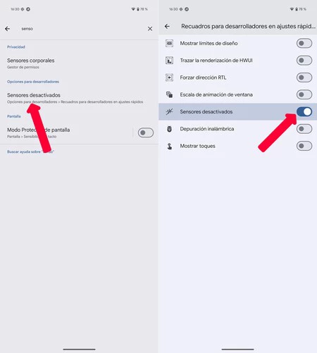 センサーをリセットする