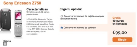 Blau ofrece móviles libres en su tienda online