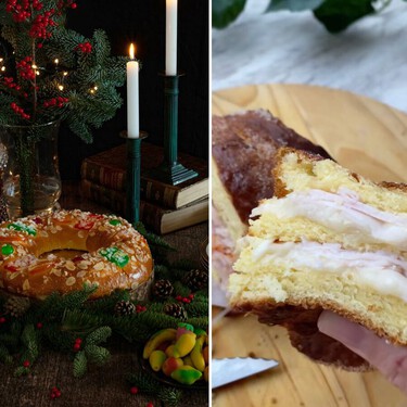 Una cena fácil y lista en cinco minutos con los restos del roscón de Reyes