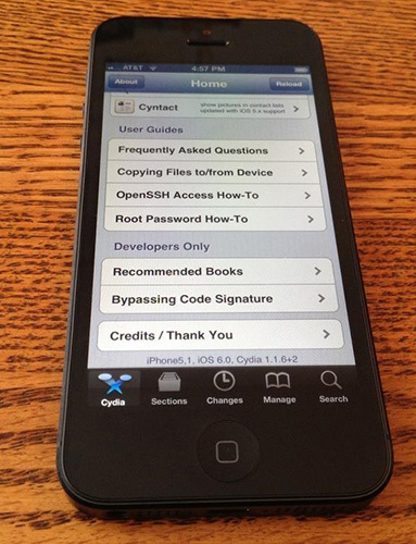 El Jailbreak llama a las puertas del iPhone 5 un día después de su salida en USA