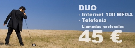Adamo, acceso a Internet 100 Megas en Asturias