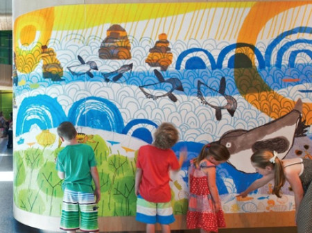 Recepción en el Hospital Royal Children de Melbourne