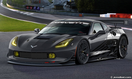 Así podría ser el futuro Corvette C7R