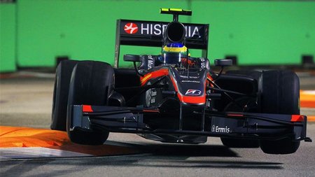 GP de Singapur de Fórmula 1: Difícil carrera y doble abandono para Hispania