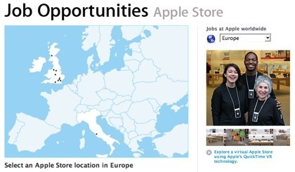 Apple abre una nueva web para buscar trabajo en las Apple Stores europeas, presentes... ¿y futuras?