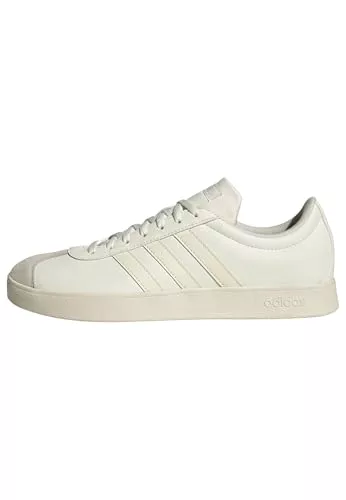 adidas Hombre VL Court Base Shoes, Core White/Off White/FTWR White, 40 2/3 EU