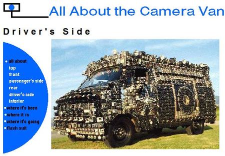 Camera Van: una furgoneta muy fotográfica de Harrod Blank