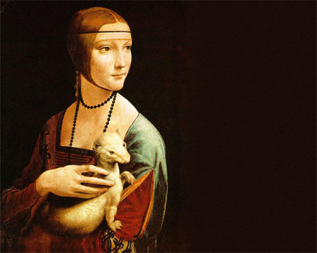 Mujer con armiño de Leonardo