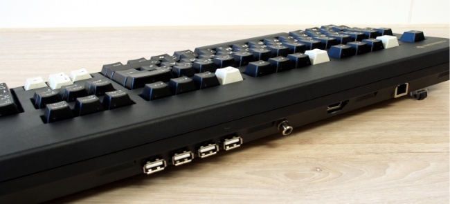 Raspberry Pi en teclado Cherry