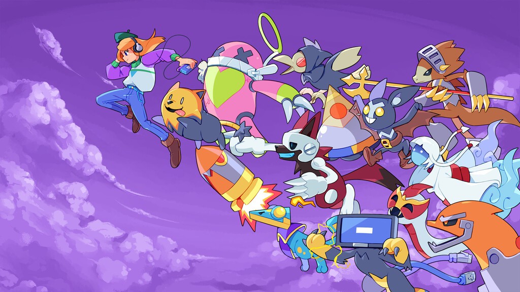 Cómo sería Pokémon si pudieras fusionar a sus criaturas en un excelente RPG: descarga gratis Cassette Beasts y es tuyo para siempre 