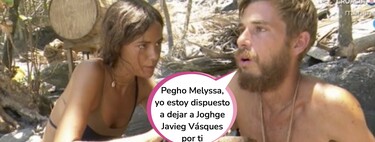 Sergi, novio de Melyssa, se pronuncia por primera vez sobre el tonteo de su pareja con Tom Brusse en 'Supervivientes' 
