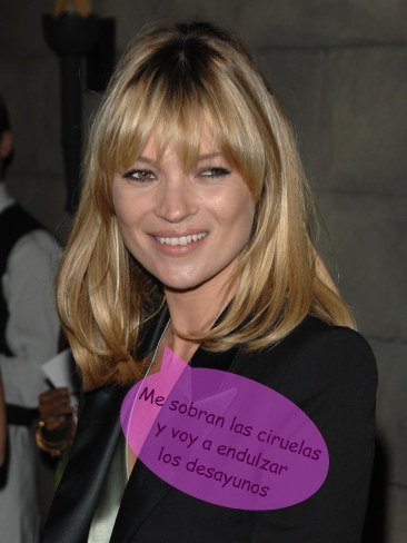 Kate Moss quiere que la untes en el desayuno