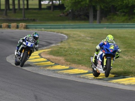 Toni Elias Cameron Beaubier Virginia Motoamerica 2018