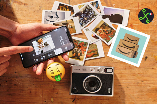 Instax Camara Fujifilm Mini Evo Amazon Mexico Ofertas Descuentos