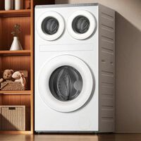 Parece un robot que nos mira con la boca abierta, pero es la lavadora Xiaomi más rompedora del mercado