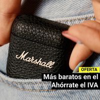 Su diseño es retro y tiene un precio de escándalo. Estos auriculares Marshall vuelven de oferta en El Corte Inglés