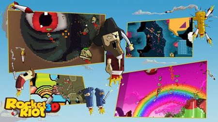 Estos son los próximos DLCs de 'Rocket Riot 3D' en Windows 8
