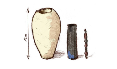 Boceto de batería de Bagdad